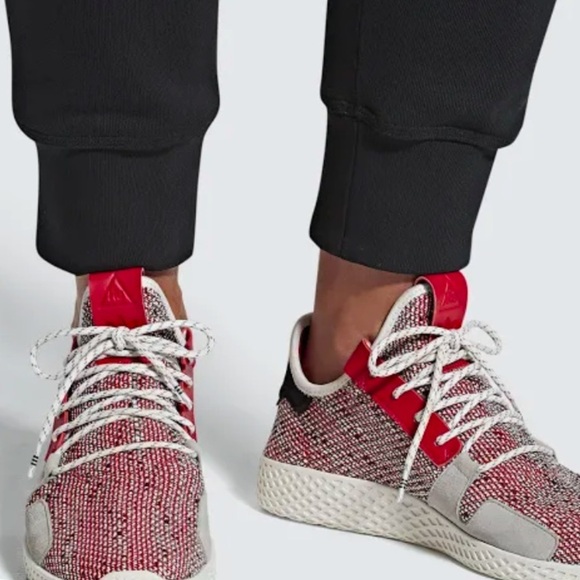 $159 NEW! - Adidas Pharrell Scarlet - Tennis HU v2 - 10.5 - Picture 11 of 12
